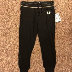 True Religion Black Sweatpants